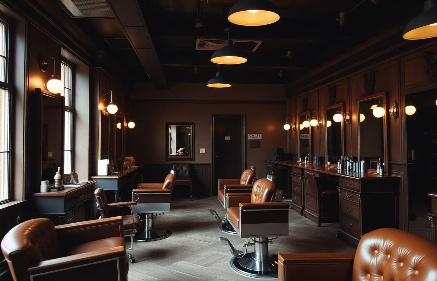 Barber website example
